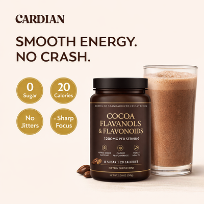 Supercharged Cocoa Flavanols + Flavonoids 1200MG
