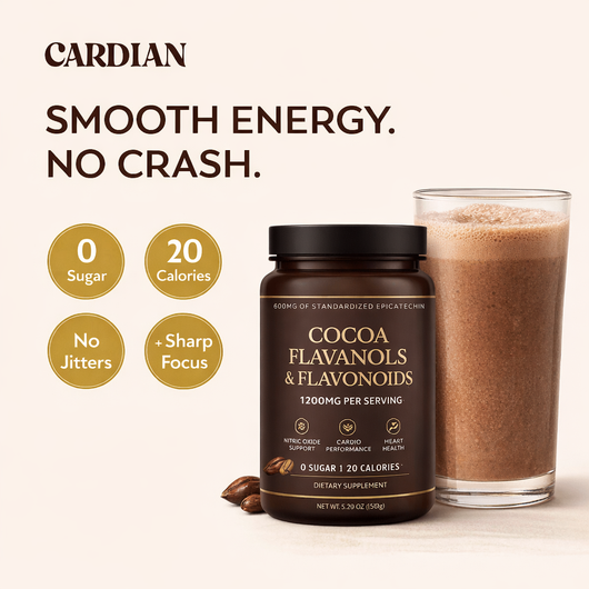 Supercharged Cocoa Flavanols + Flavonoids 1200MG